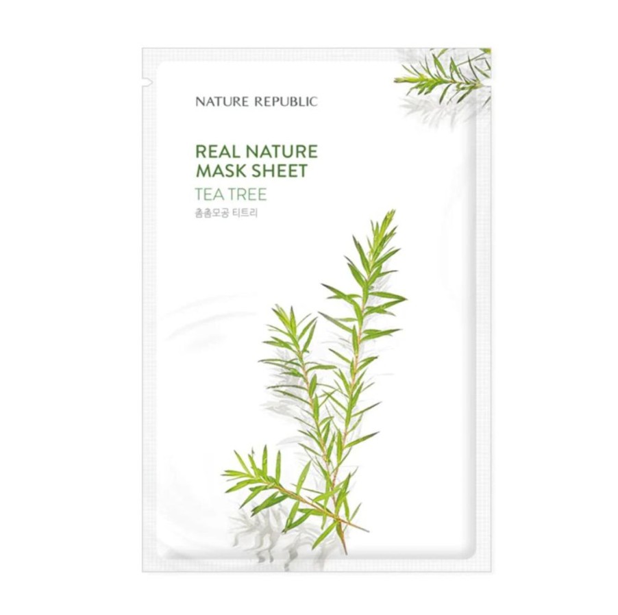 Ihonhoito Nature Republic | [Nature Republic] Real Nature Tea Tree Mask Sheet