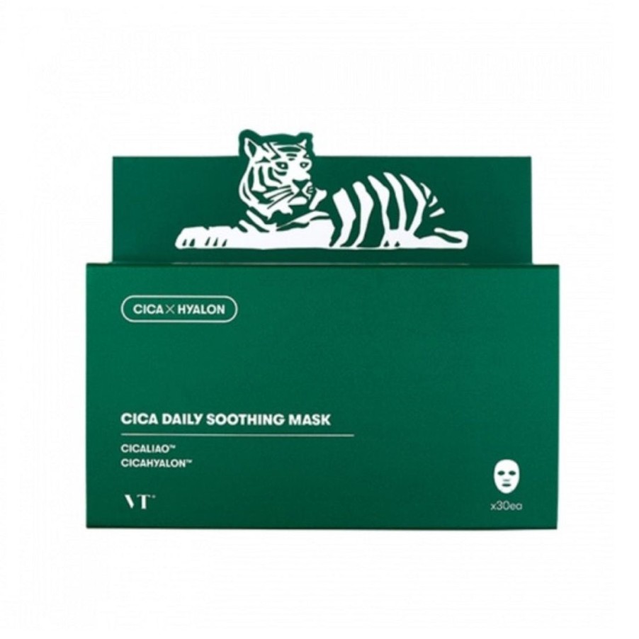 Ihonhoito VT Cosmetics | [Vt Cosmetics] Cica Daily Soothing Mask 30Kpl