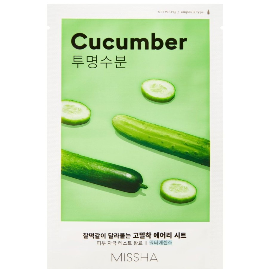 Ihonhoito Missha | [Missha] Airy Fit Sheet Mask Cucumber