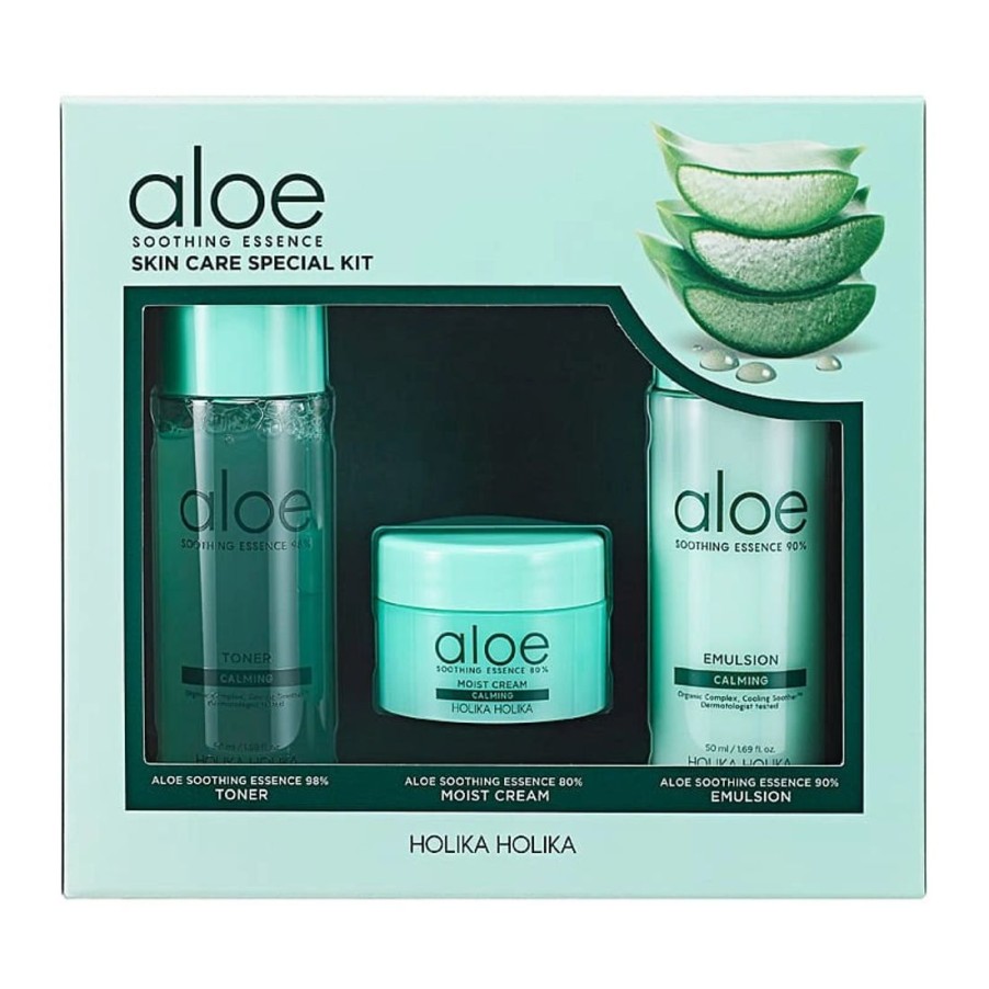 Ihonhoito Holika Holika | [Holika Holika] Aloe Soothing Essence Skin Care Special Kit