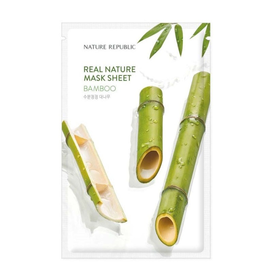 Ihonhoito Nature Republic | [Nature Republic] Real Nature Bamboo Mask Sheet