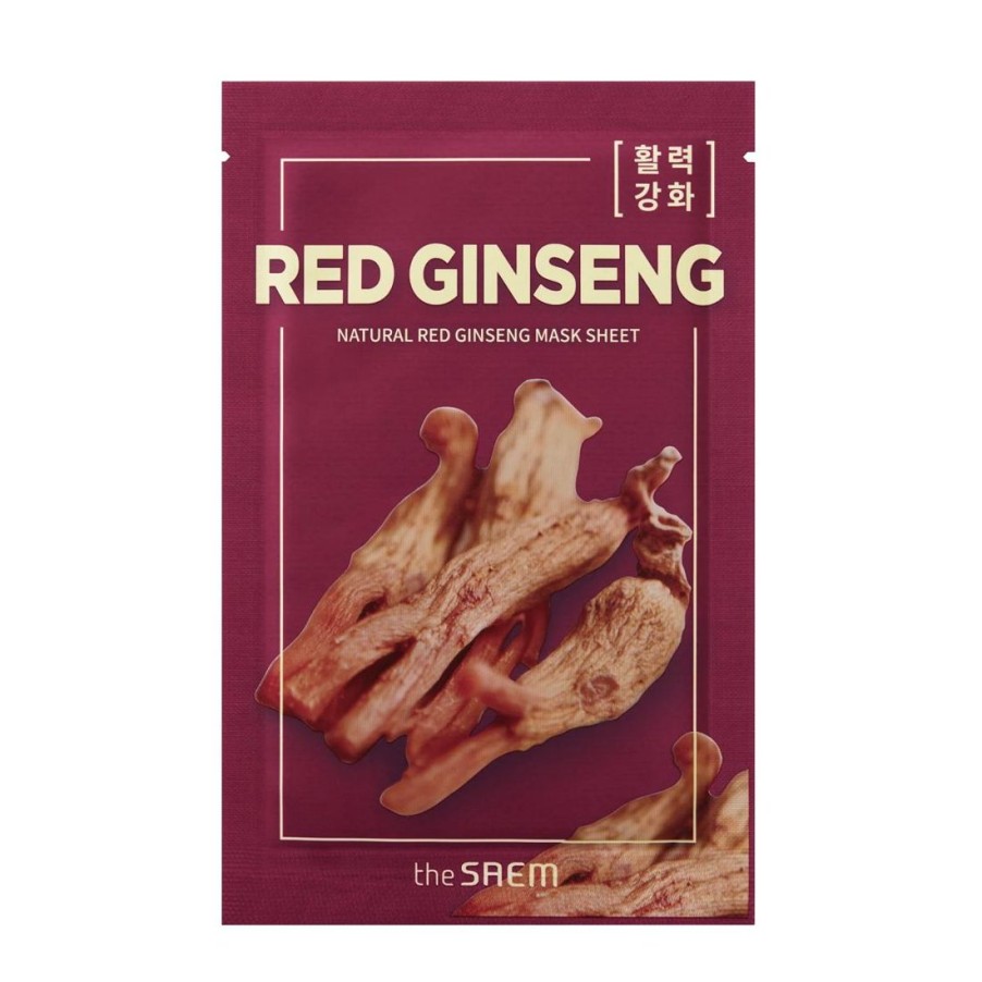 Ihonhoito The Saem | [The Saem] Natural Red Ginseng Mask Sheet