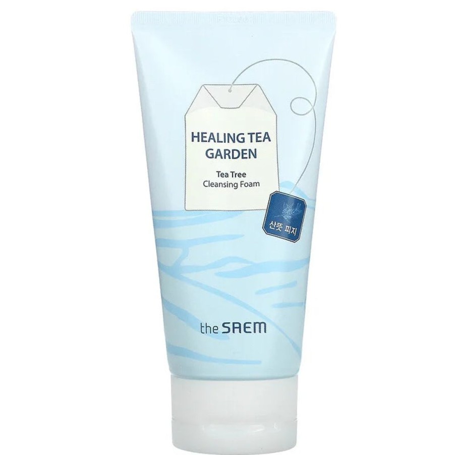 Ihonhoito The Saem | [The Saem] Healing Tea Garden Tea Tree Cleansing Foam