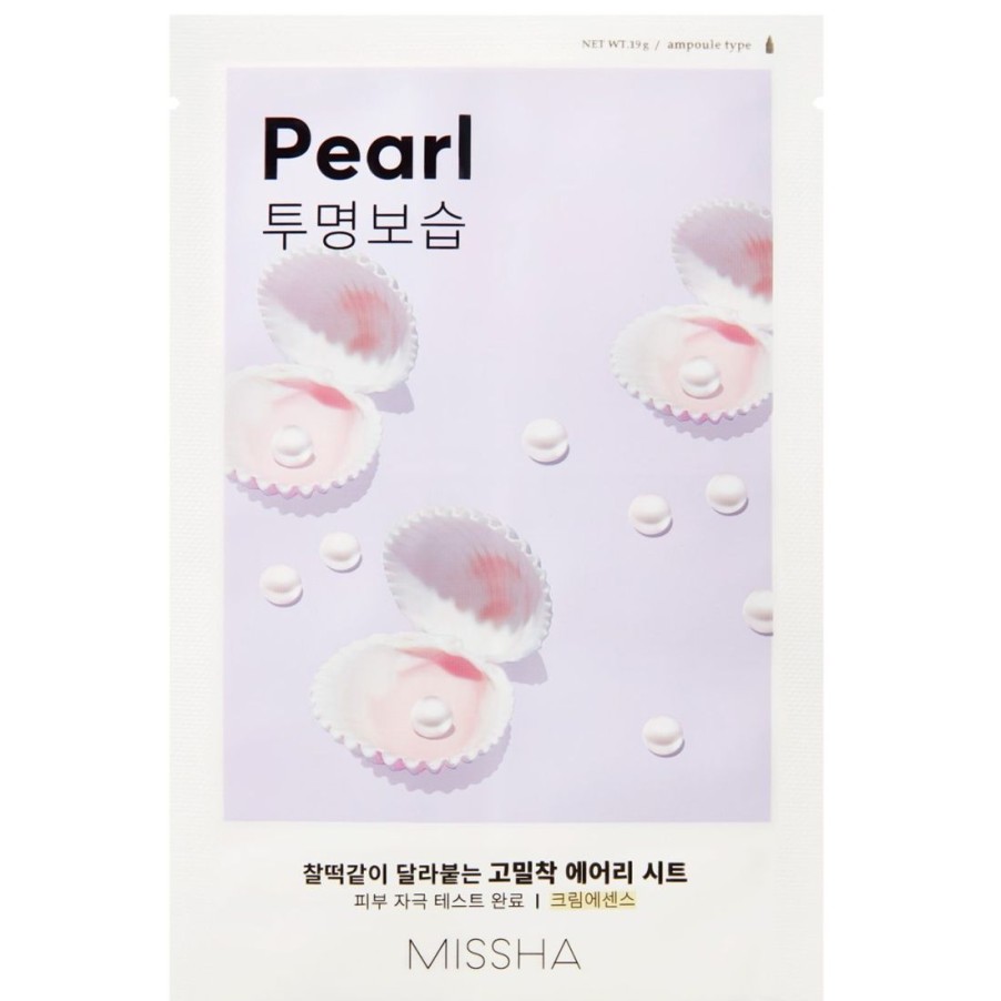 Ihonhoito Missha | [Missha] Airy Fit Sheet Mask Pearl