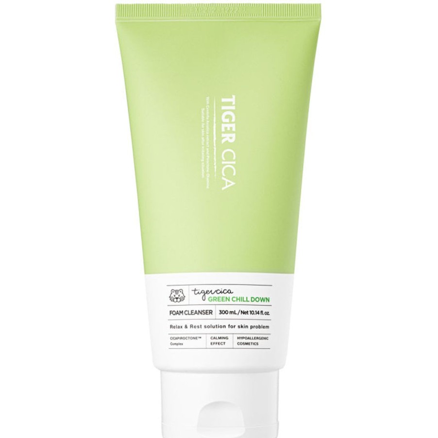 Ihonhoito It's Skin | [It'S Skin] Tiger Cica Green Chill Down Foam Cleanser