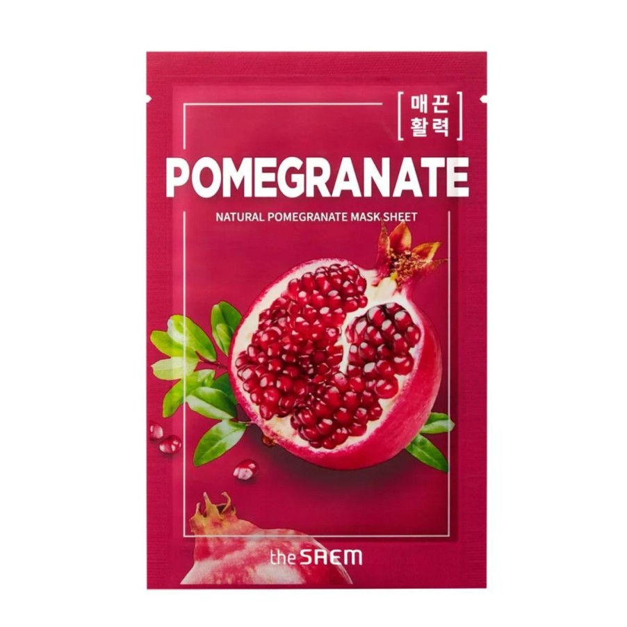 Ihonhoito The Saem | [The Saem] Natural Pomegranate Mask Sheet