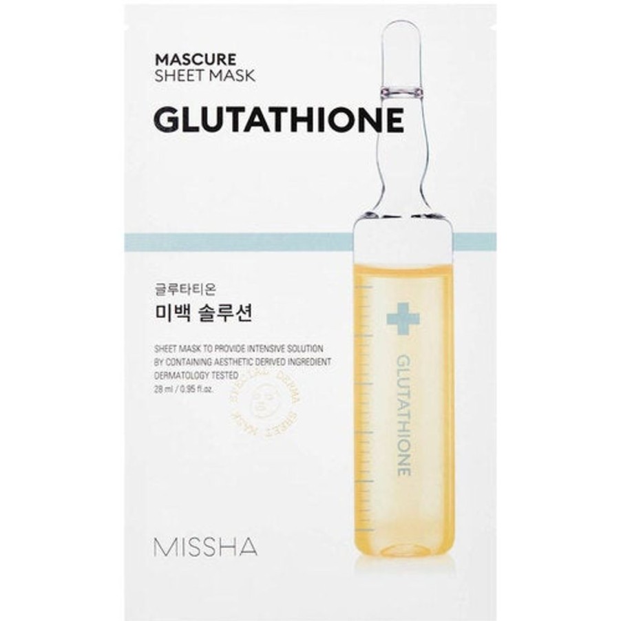 Ihonhoito Missha | [Missha] Missha Mascure Whitening Solution Glutathione Sheet Mask