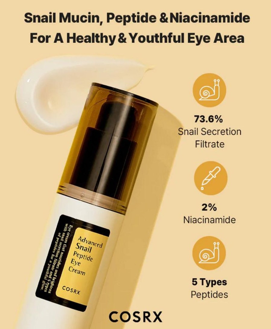 Ihonhoito Cosrx | [Cosrx] Advanced Snail Peptide Eye Cream