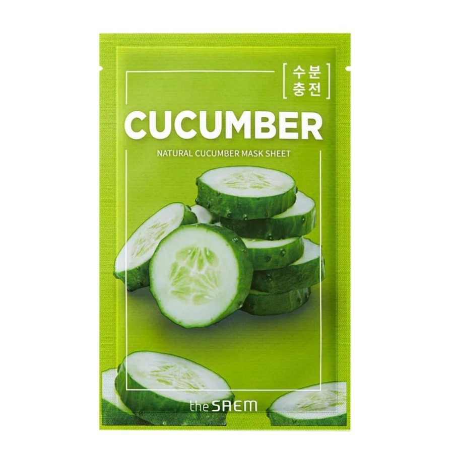 Ihonhoito The Saem | [The Saem] Natural Cucumber Mask Sheet