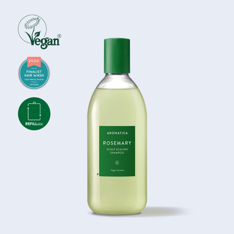 Matkakokoiset Tuotteet Aromatica | [Aromatica] Rosemary Scalp Scaling Shampoo