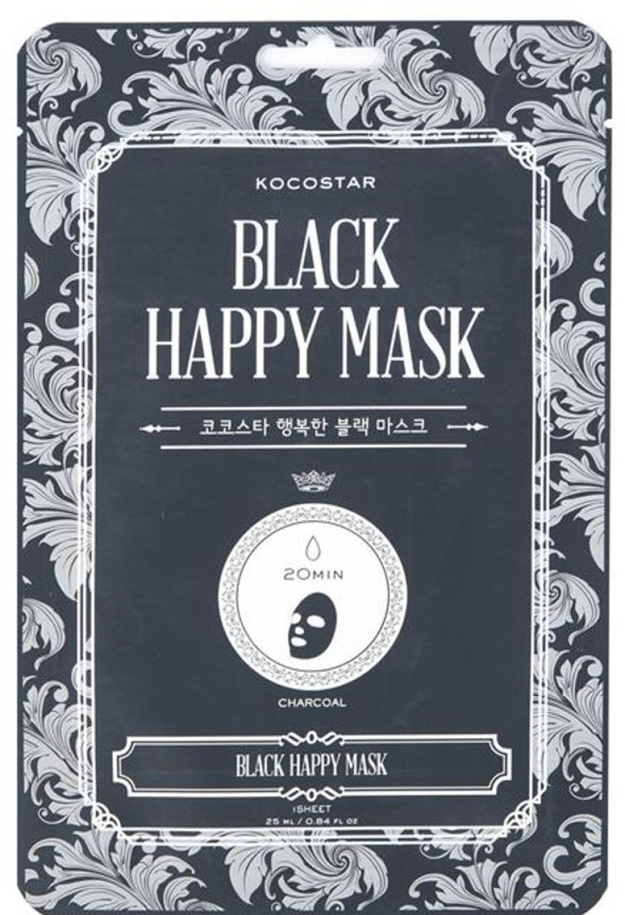 Ihonhoito Kocostar | [Kocostar] Black Happy Mask