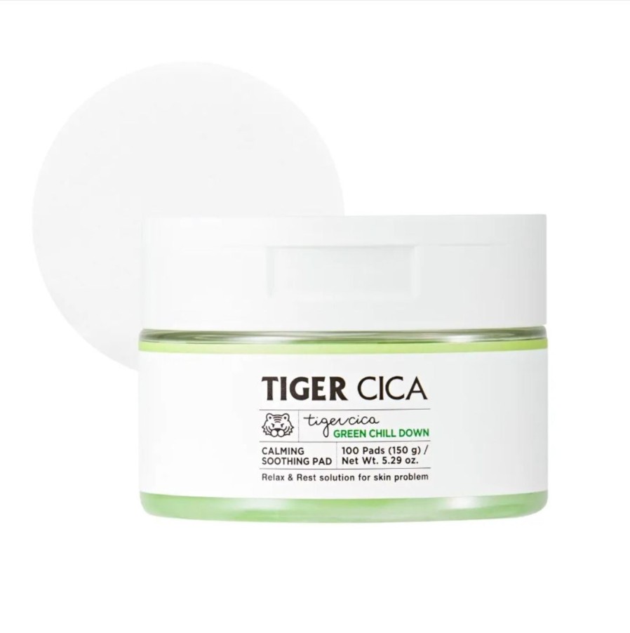 Ihonhoito It's Skin | [It'S Skin] Tiger Cica Green Chill Down Calming Soothing Pad