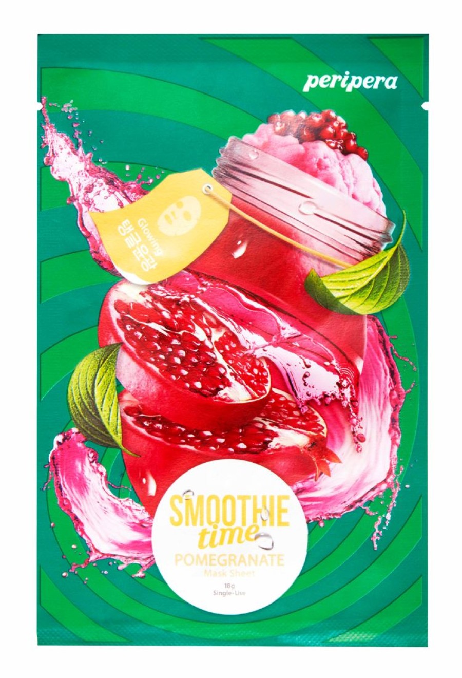 Ihonhoito Peripera | [Peripera] Smoothie Time Mask Sheet Pomegranate Glowing