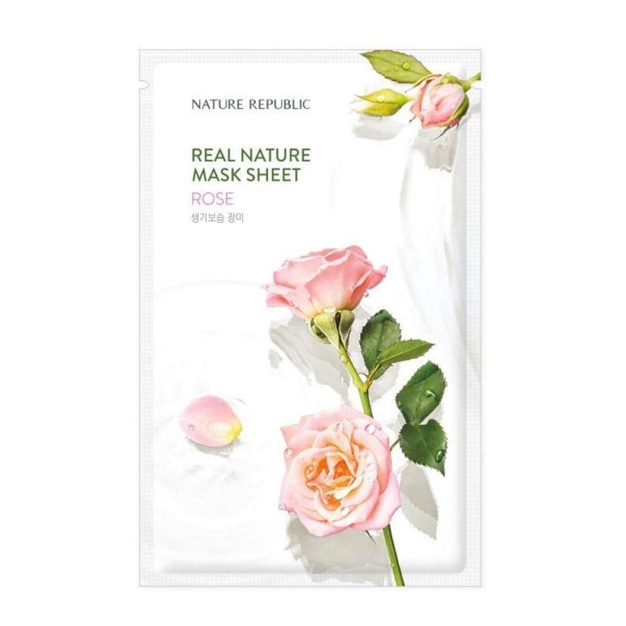 Ihonhoito Nature Republic | [Nature Republic] Real Nature Rose Mask Sheet