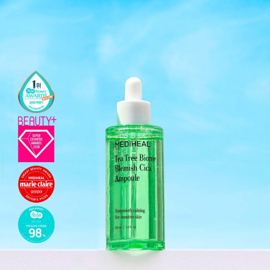 Ihonhoito Mediheal | [Mediheal] Tea Tree Biome Blemish Cica Ampoule