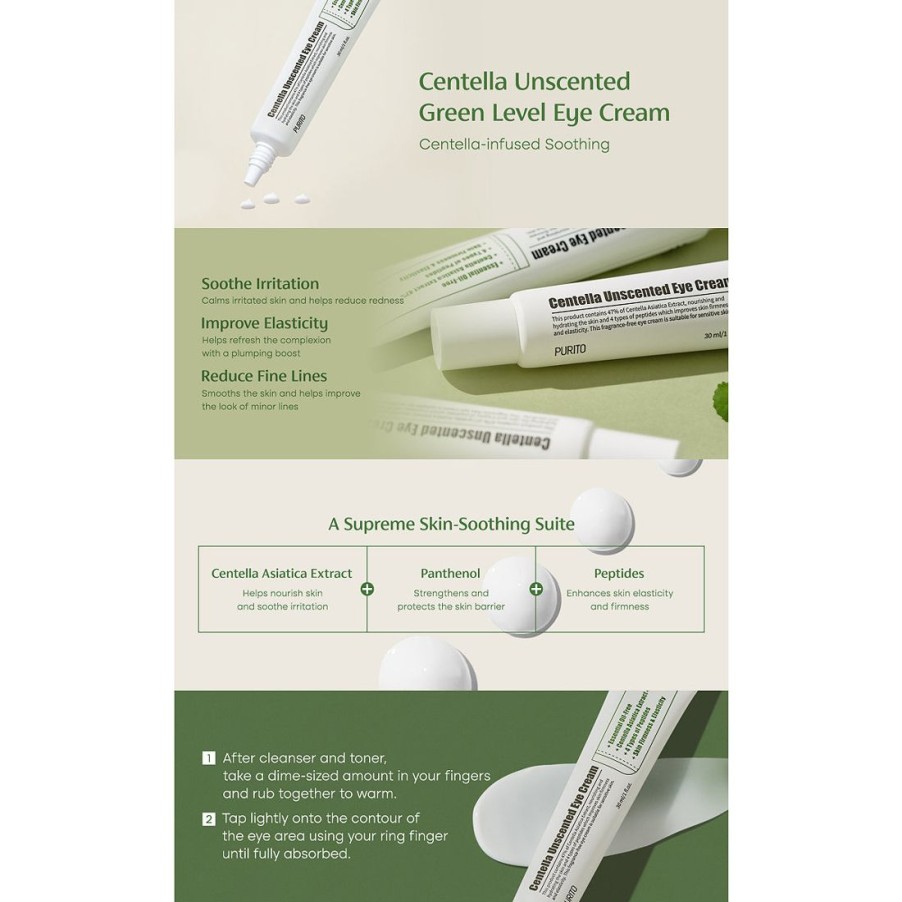 Ihonhoito Purito | [Purito] Centella Unscented Eye Cream