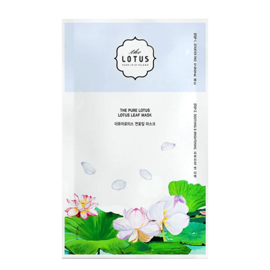 Ihonhoito The Pure Lotus | [The Pure Lotus] Lotus Leaf Mask Soothing & Brightening