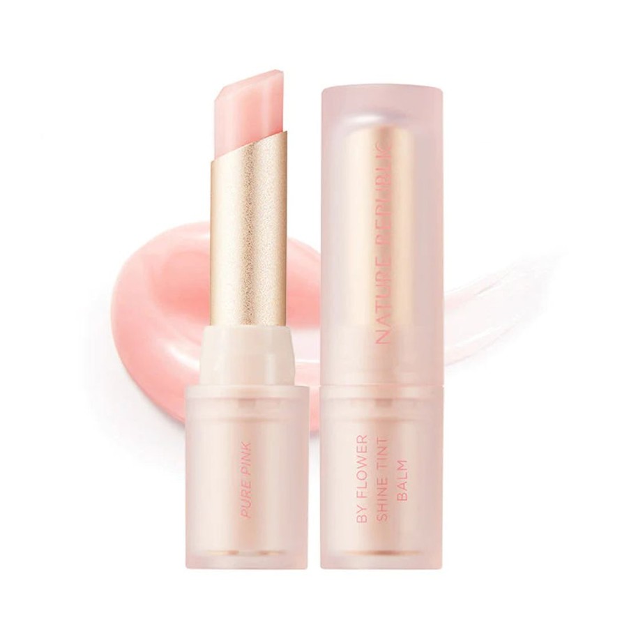 Ihonhoito Nature Republic | [Nature Republic] By Flower Shine Tint Balm 01 Pure Pink