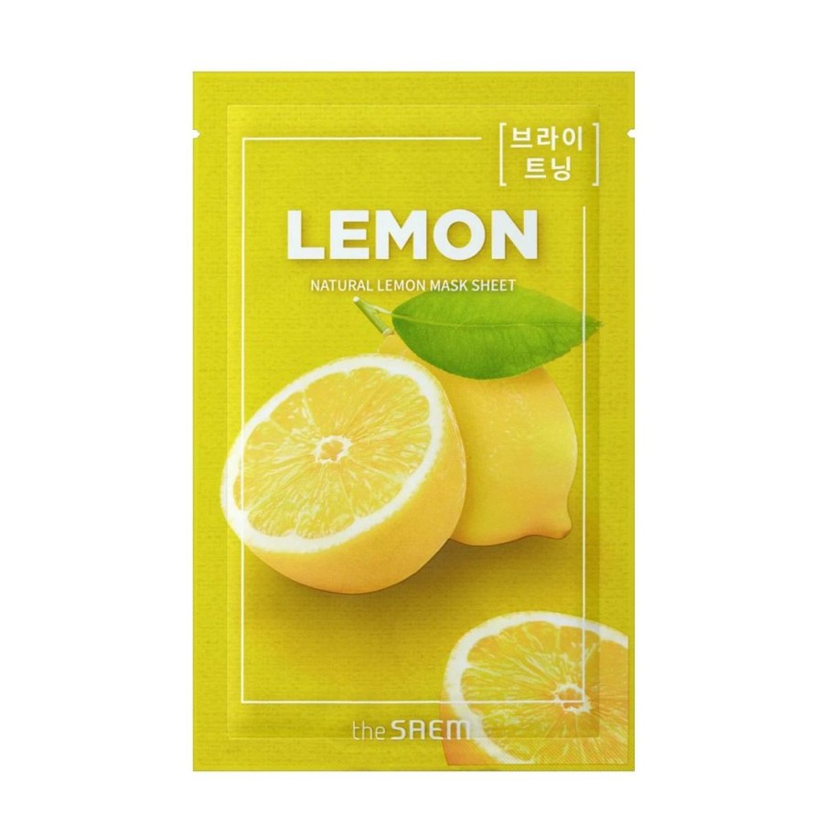 Ihonhoito The Saem | [The Saem] Natural Lemon Mask Sheet