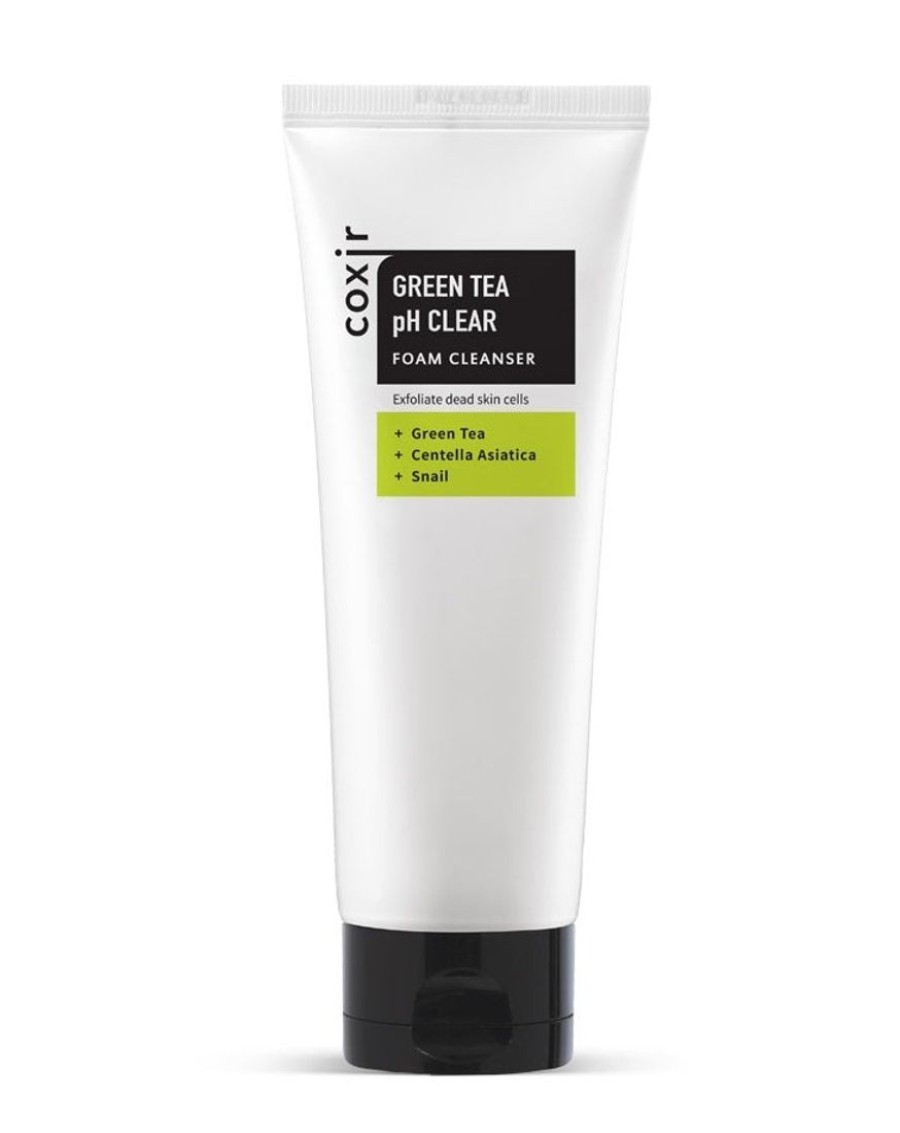 Ihonhoito Coxir | [Coxir] Green Tea Ph Clear Foam Cleanser