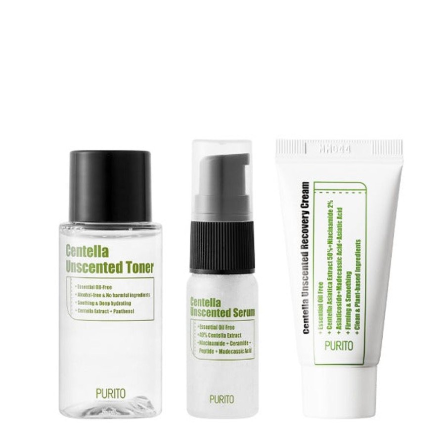 Ihonhoito Purito | [Purito] Centella Unscented Mini Kit