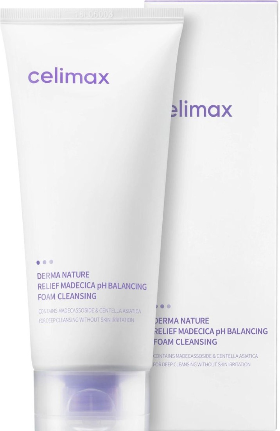 Ihonhoito Celimax | [Celimax] Derma Nature Relief Madecica Ph Balancing Foam Cleansing