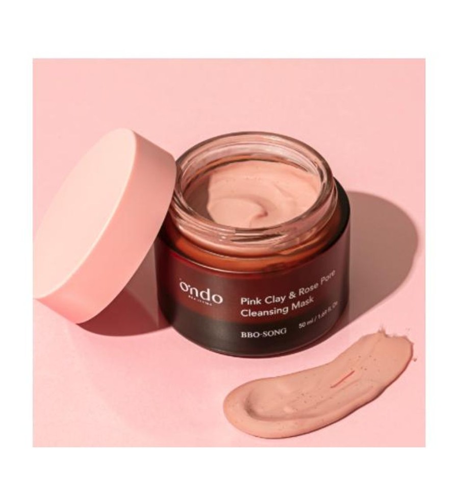 Ihonhoito Ondo Beauty 36.5 | [Ondo Beauty 36.5] Pink Clay & Rose Pore Cleansing Mask Bbo-Song