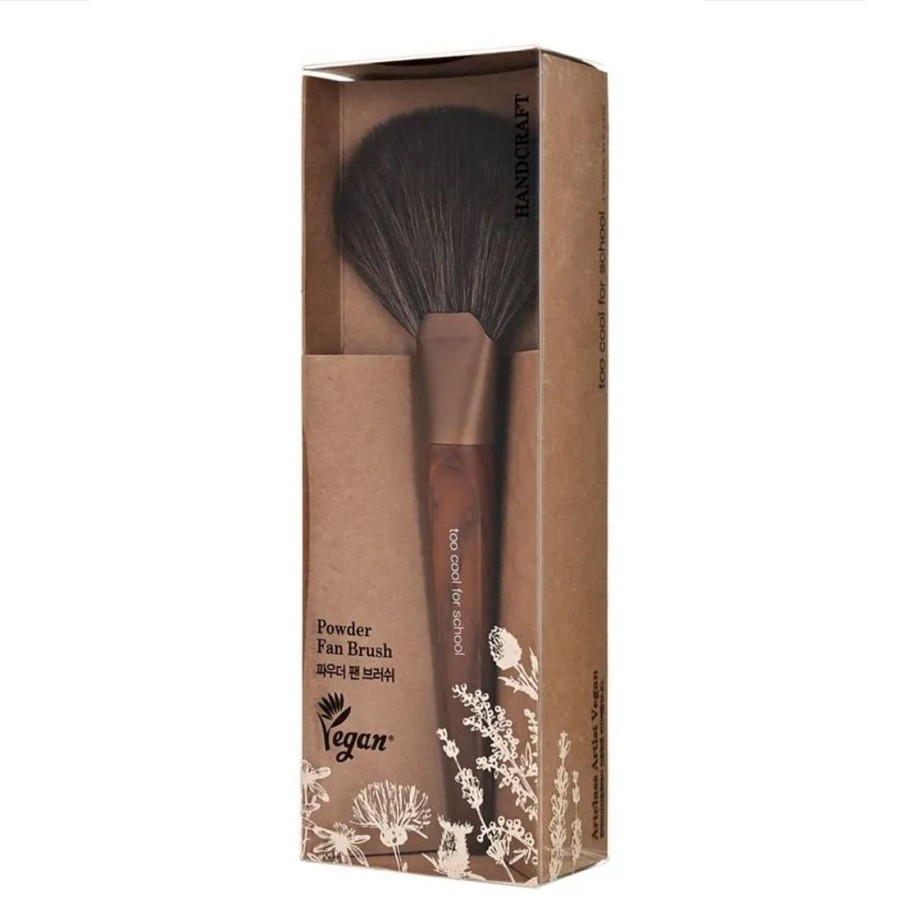 Meikki Too Cool For School | [Too Cool For School] Artist Vegan Powder Fan Brush