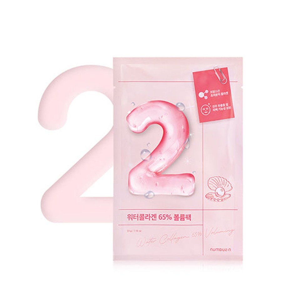 Ihonhoito Numbuzin | [Numbuzin] No.2 Water Collagen 65% Voluming Sheet Mask