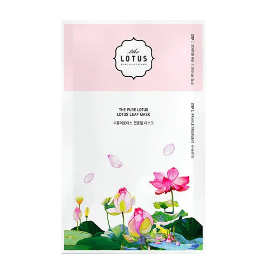 Ihonhoito The Pure Lotus | [The Pure Lotus] Lotus Leaf Mask Wrinkle Treatment