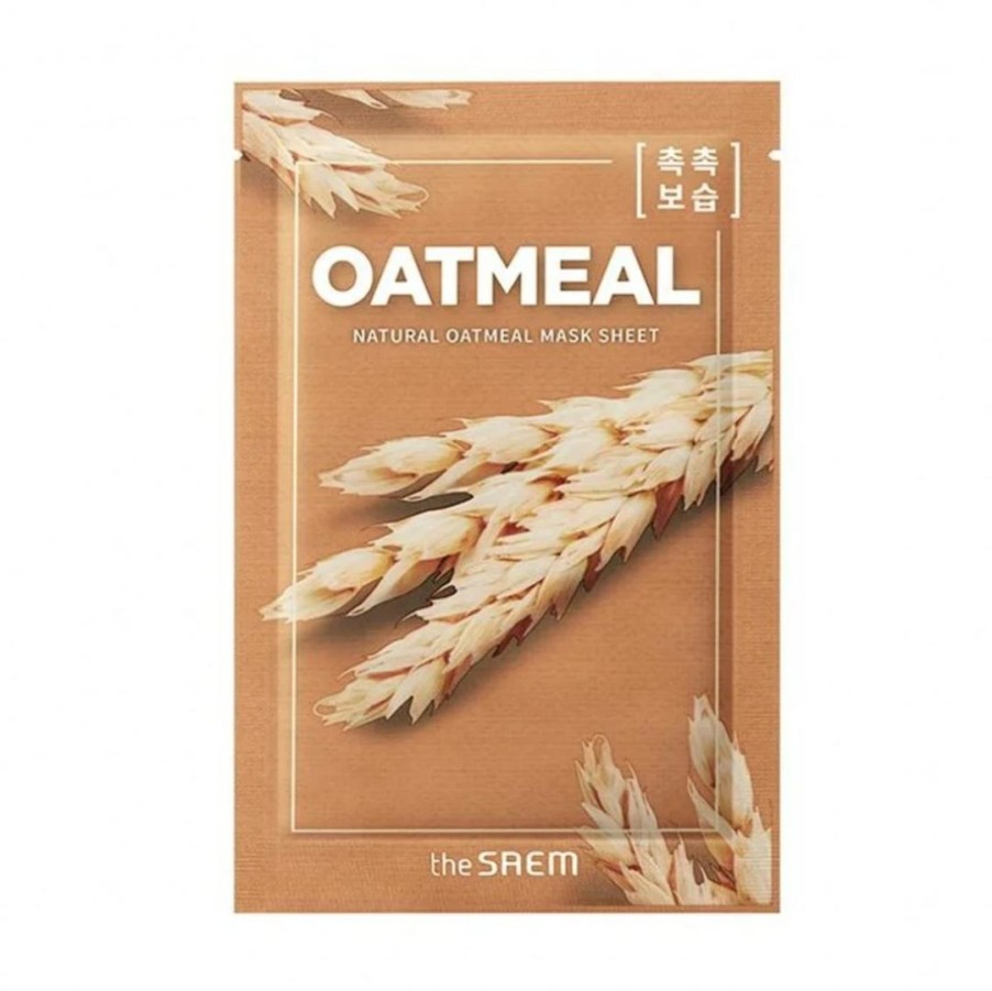 Ihonhoito The Saem | [The Saem] Natural Oatmeal Mask Sheet