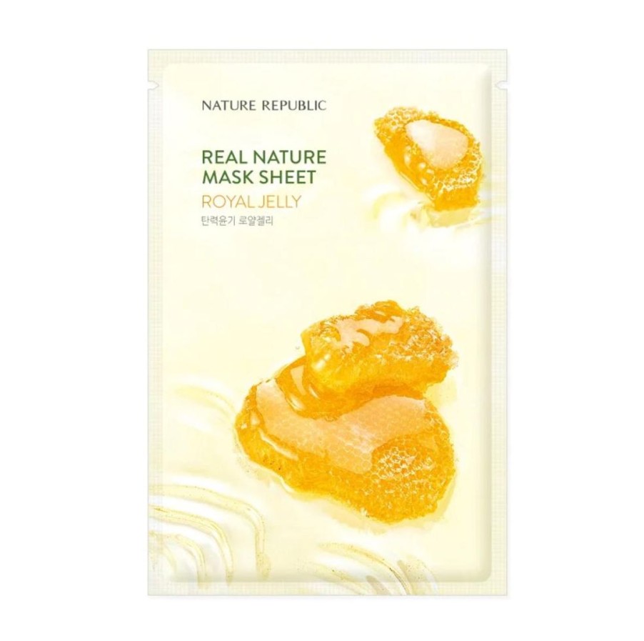 Ihonhoito Nature Republic | [Nature Republic] Real Nature Royal Jelly Mask Sheet