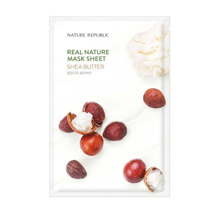 Ihonhoito Nature Republic | [Nature Republic] Real Nature Shea Butter Mask Sheet