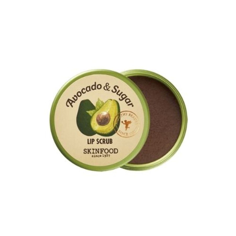 Meikki Skinfood | [Skinfood] Avocado & Sugar Lip Scrub