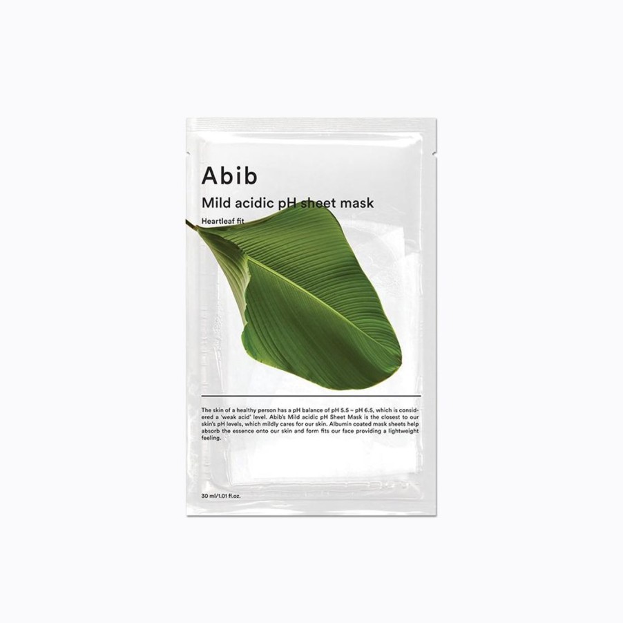 Ihonhoito Abib | [Abib] Mild Acidic Ph Sheet Mask Heartleaf Fit