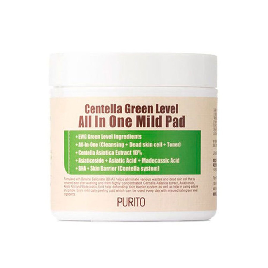 Ihonhoito Purito | [Purito] Centella Green Level All In One Mild Pad