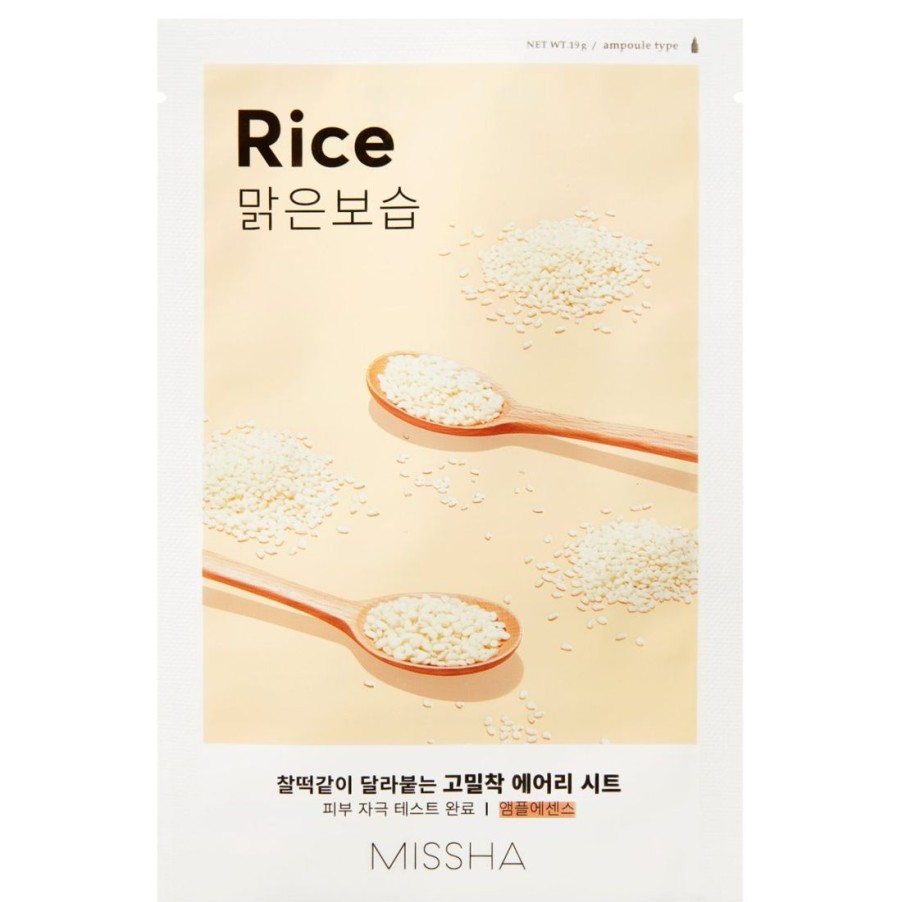 Ihonhoito Missha | [Missha] Airy Fit Sheet Mask Rice