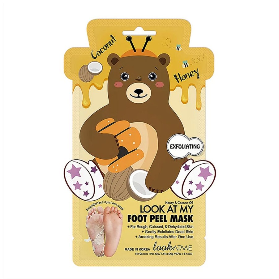 Vartalo Look At Me | [Look At Me] Look At My Foot Peel Mask : Coconut & Honey