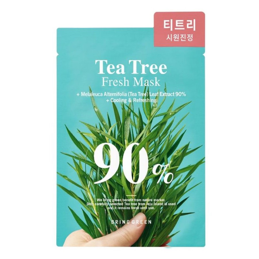 Ihonhoito Bring Green | [Bring Green] Tea Tree 90% Fresh Mask