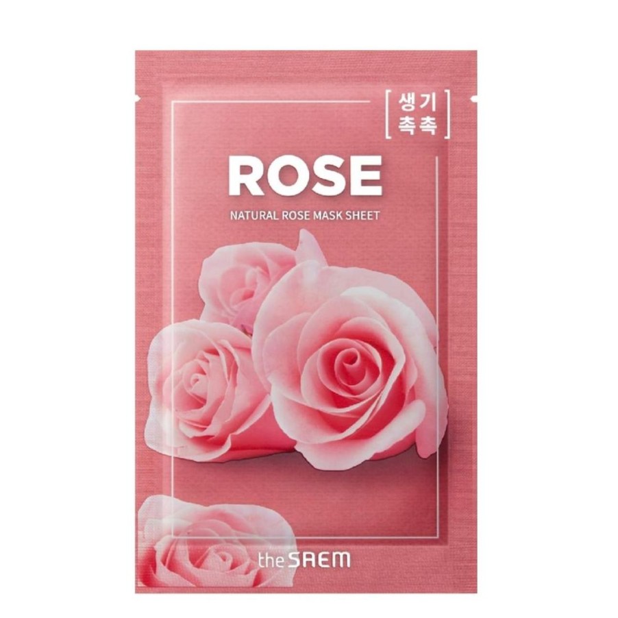 Ihonhoito The Saem | [The Saem] Natural Rose Mask Sheet