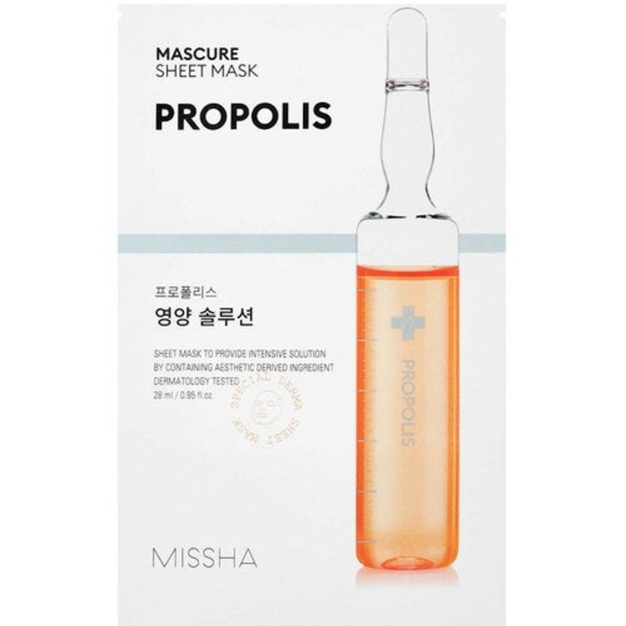 Ihonhoito Missha | [Missha] Mascure Nutrition Solution Sheet Mask Propolis