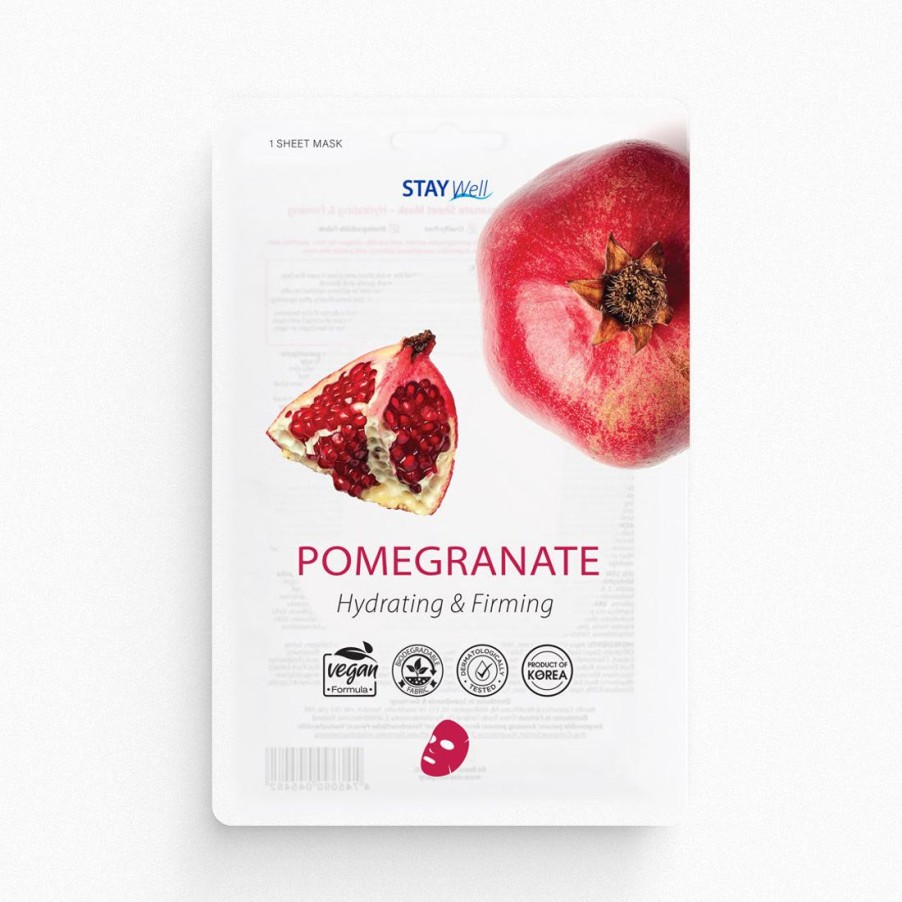 Ihonhoito Stay Well | [Stay Well] Vegan Sheet Mask Pomegranate