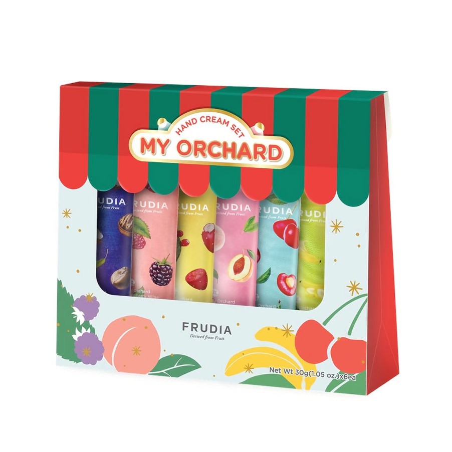 Matkakokoiset Tuotteet Frudia | [Frudia] My Orchard Fruits Market Hand Cream Gift Set