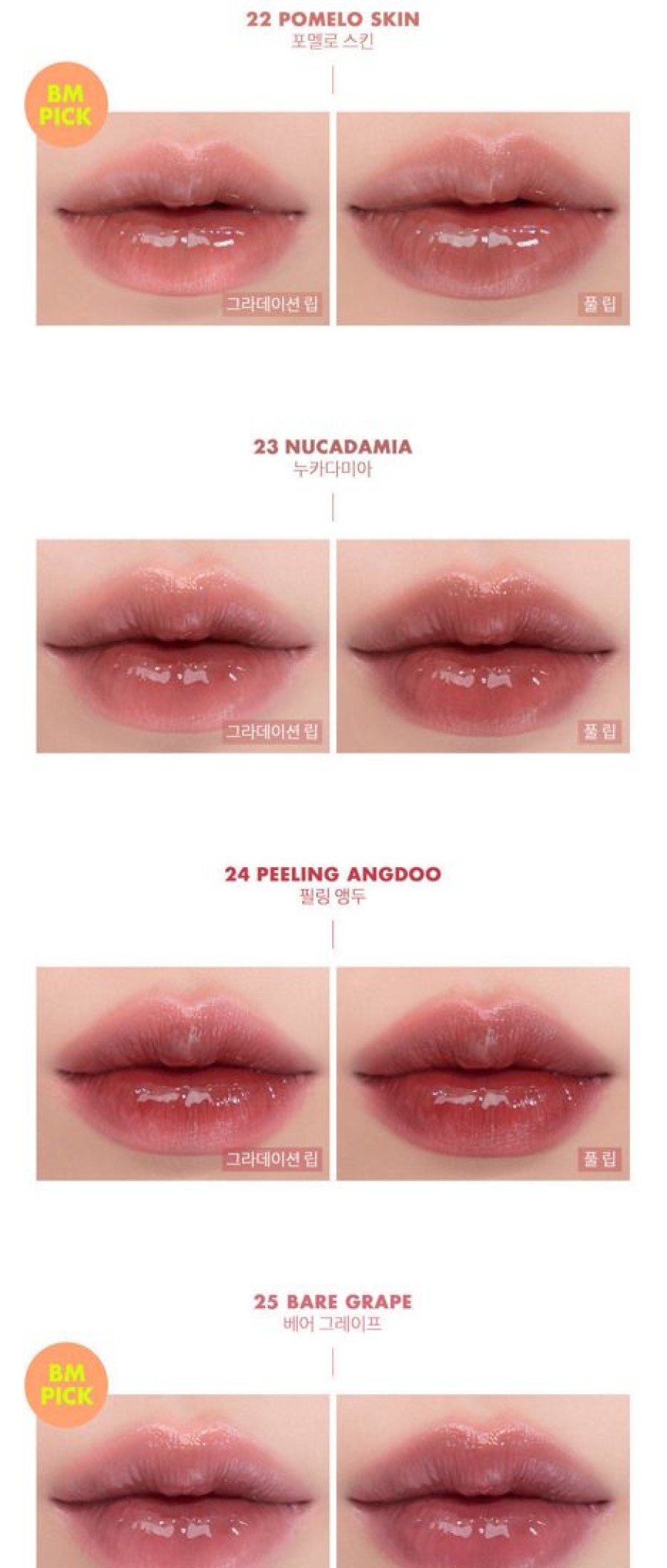 Meikki Rom&nd | [Rom&Nd] Juicy Lasting Tint 19-25