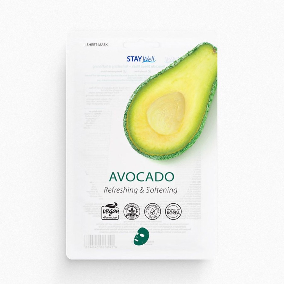 Ihonhoito Stay Well | [Stay Well] Vegan Sheet Mask Avocado