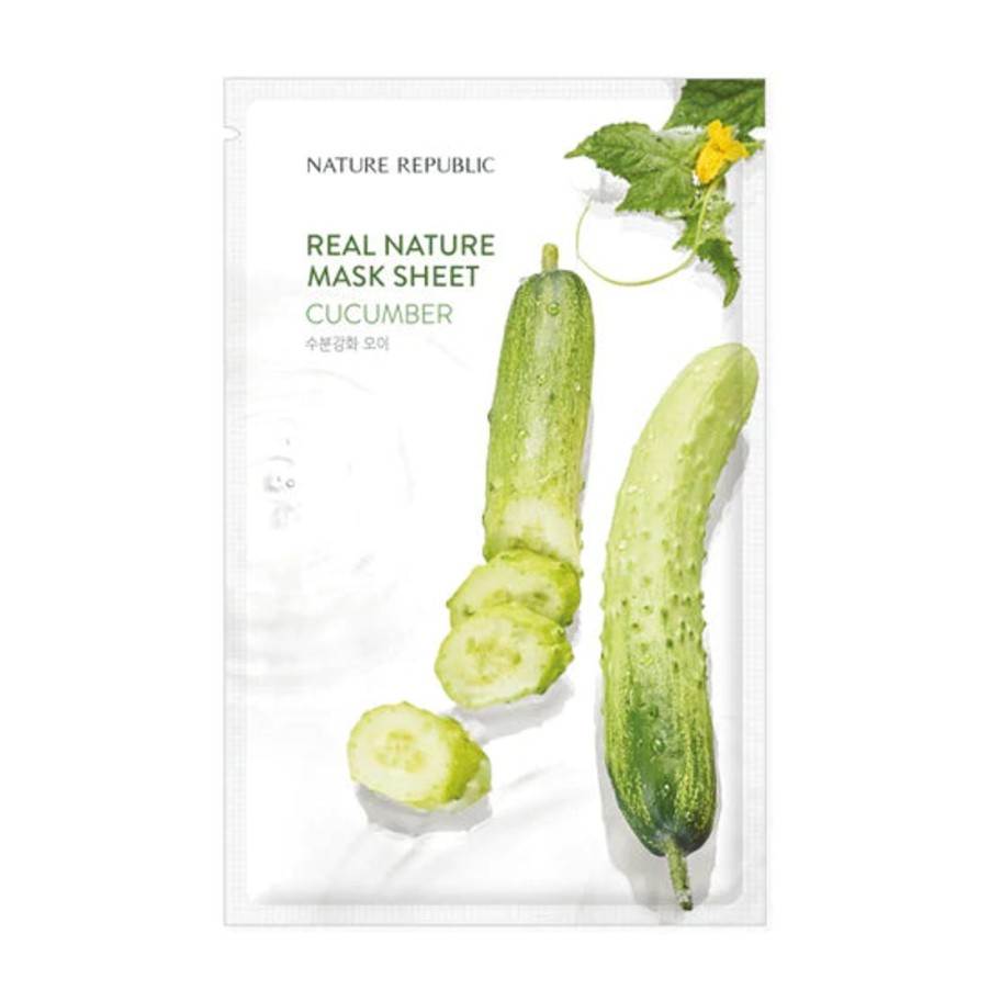 Ihonhoito Nature Republic | [Nature Republic] Real Nature Mask Sheet Cucumber