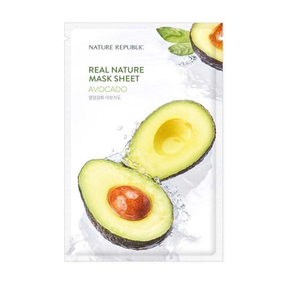 Ihonhoito Nature Republic | [Nature Republic] Real Nature Avocado Mask Sheet