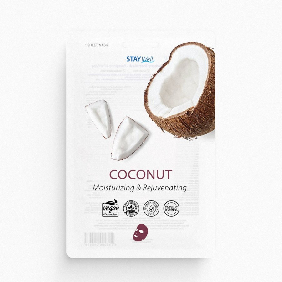 Ihonhoito Stay Well | [Stay Well] Vegan Sheet Mask Coconut