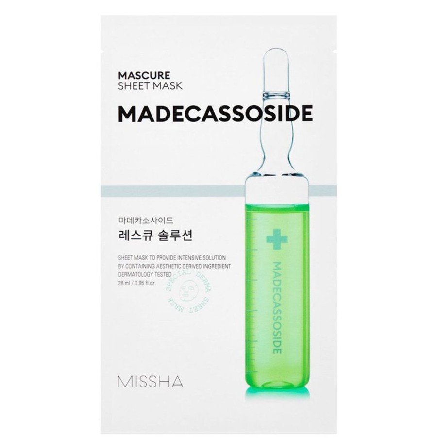 Ihonhoito Missha | [Missha] Mascure Rescue Solution Sheet Mask Madecassoside