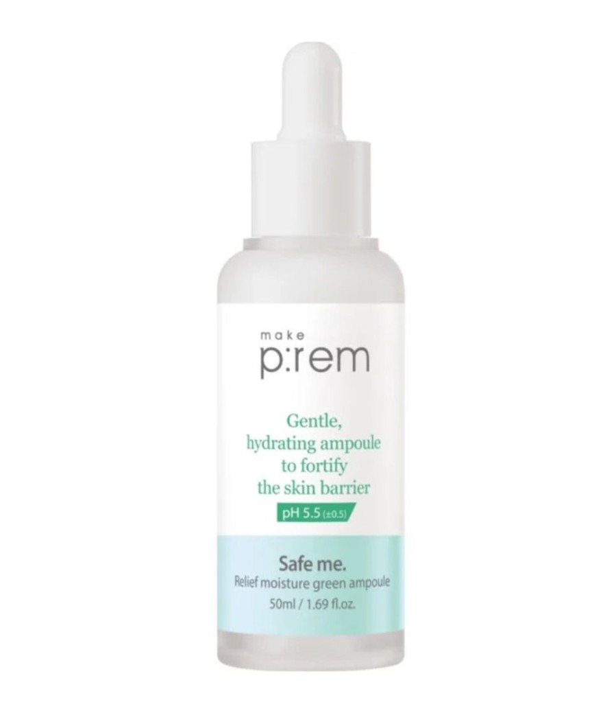 Vartalo Make P:rem | [Make P:Rem] Safe Me Relief Moisture Green Ampoule